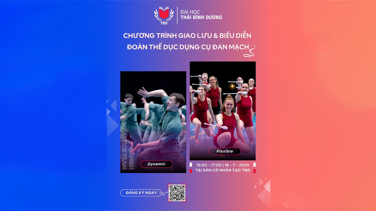 Biểu diễn, giao lưu cùng Danish Gymnastics Team